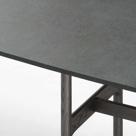 Novamobili - Torii Table avec Plateau en Marbre Novamobili - Torii Table avec Plateau en Marbre