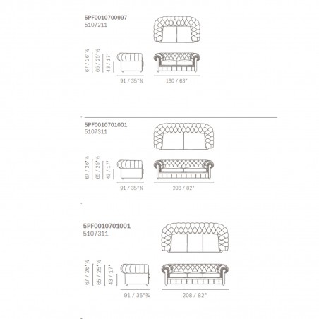 Poltrona Frau - Chester Sofa Poltrona Frau - Chester Sofa
