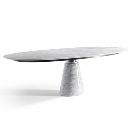 Poltrona Frau - Mesa Ellipse Tavolo Marmo Poltrona Frau - Mesa Ellipse Tavolo Marmo