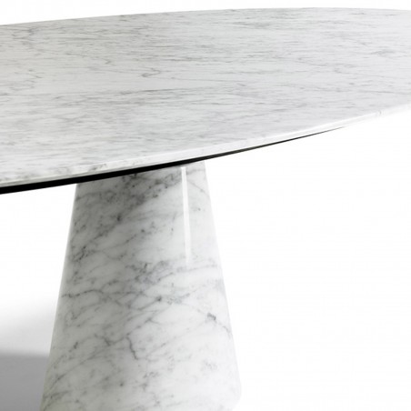 Poltrona Frau - Mesa Ellipse Tavolo Marmo Poltrona Frau - Mesa Ellipse Tavolo Marmo