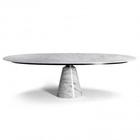 Poltrona Frau - Mesa Ellipse Tavolo Marmo Poltrona Frau - Mesa Ellipse Tavolo Marmo
