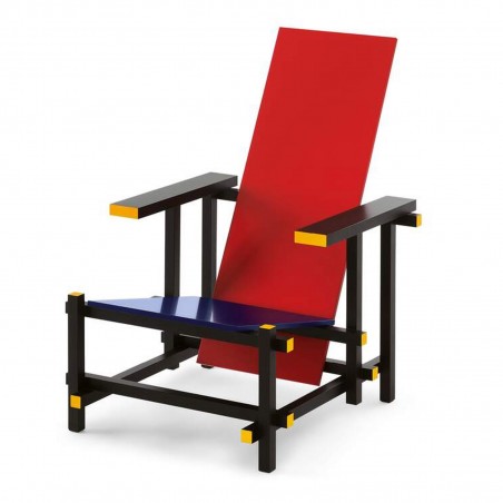 Cassina - Sedia Red and Blue Cassina - Sedia Red and Blue