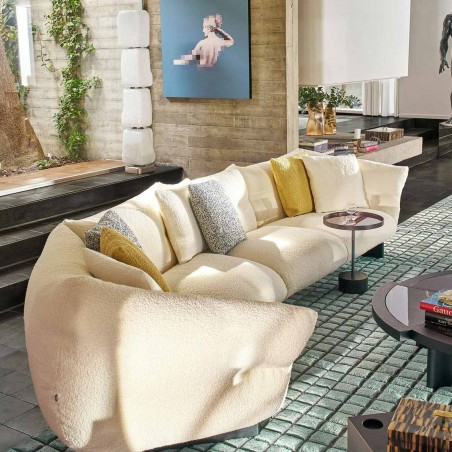 Cassina - Mon-Cloud Curved Sofa