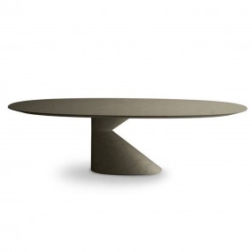 Lago - Chapeau Table Ovale en résine