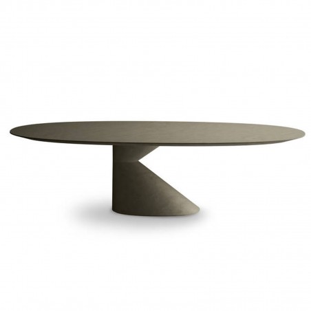 Lago - Chapeau Table Ovale en résine