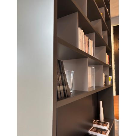 Poliform - Wall System Bibliothèque Double Face