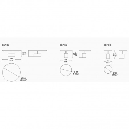 Cassina - Sengu Low Tavolino