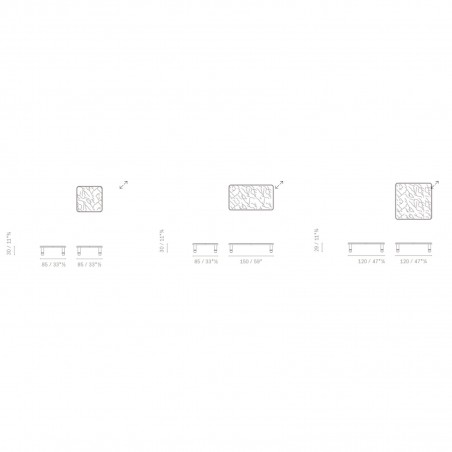 Poltrona Frau - Cuiré Coffee Marble Table