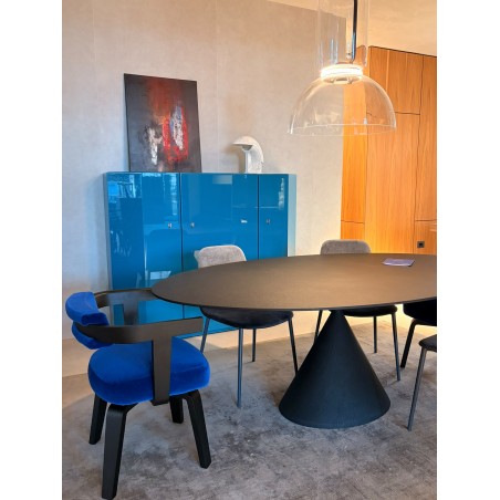 Desalto - Clay Oval Table Lava Stone
